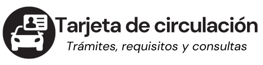 Tarjeta de circulacion